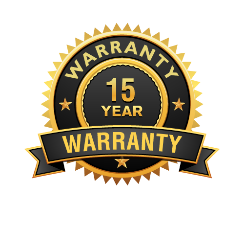 15 year warranty badge trutech concrete coatings